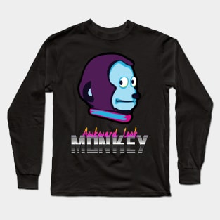 Awkward look monkey puppet Long Sleeve T-Shirt